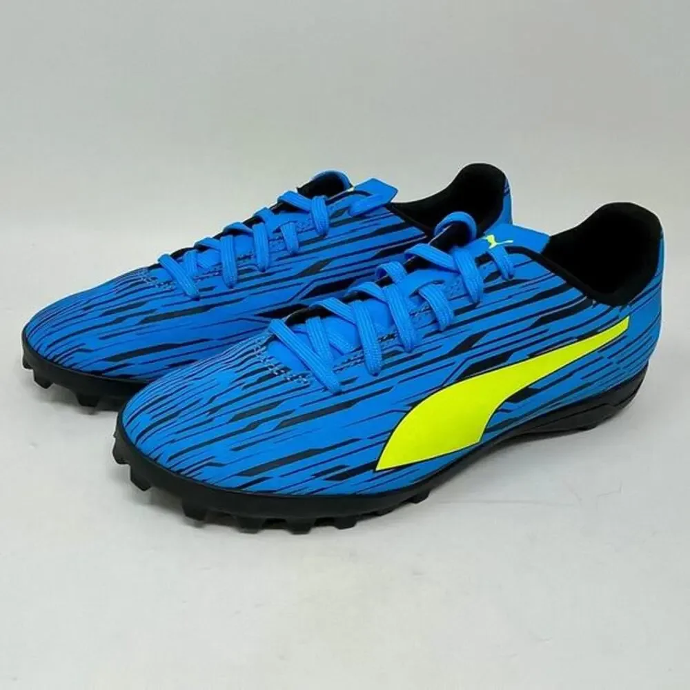 Puma Rapido III Rubber Soccer Cleats Men's 7 1/2 Ocean Dive‎ Blue I.2.2